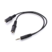 תמונה של Audio Splitter & Adapter Male PL to 2 Female PL