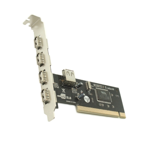 תמונה של 4+1 Ports USB2.0 PCI Card
