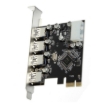 תמונה של 4 Ports USB3.0 PCIe Card