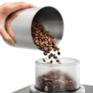 תמונה של מכונת קפה אוטומטית DeLonghi Rivelia Start דגם EXAM420.55.BW בצבע חום ענבר