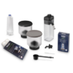 תמונה של מכונת קפה אוטומטית DeLonghi Rivelia Start דגם EXAM420.55.BW בצבע חום ענבר