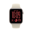 תמונה של שעון חכם אפל סדרת SE 3 Apple Watch SE 3 MJKW4ZR/A GPS 40mm גוף בצבע Starlight Aluminum case רצועה Sand Sport Band מידה M/L