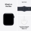 תמונה של שעון חכם אפל סדרת SE 3 Apple Watch SE 3 MJL74ZR/A GPS 44mm גוף בצבע Midnight Aluminum case רצועה Navy Blue Sport Band מידה S/M