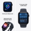 תמונה של שעון חכם אפל סדרת SE 3 Apple Watch SE 3 MJKY4ZR/A GPS 40mm גוף בצבע Midnight Aluminum case רצועה Navy Blue Sport Band מידה S/M